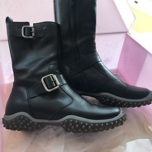 Authentic Miu Miu motorcycle boots.